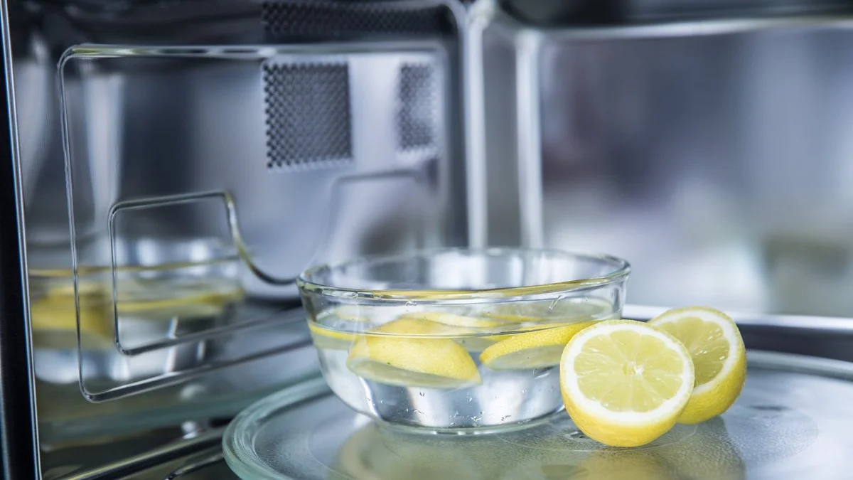 Citronová kůra v mikrovlnce: Trik, který odstraní zápach a dezinfikuje.