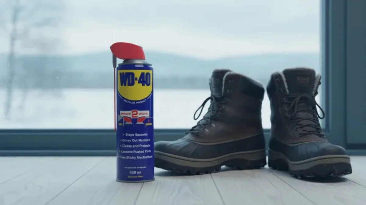 WD-40 na boty? Zimní tajemství, které výrobci tají.